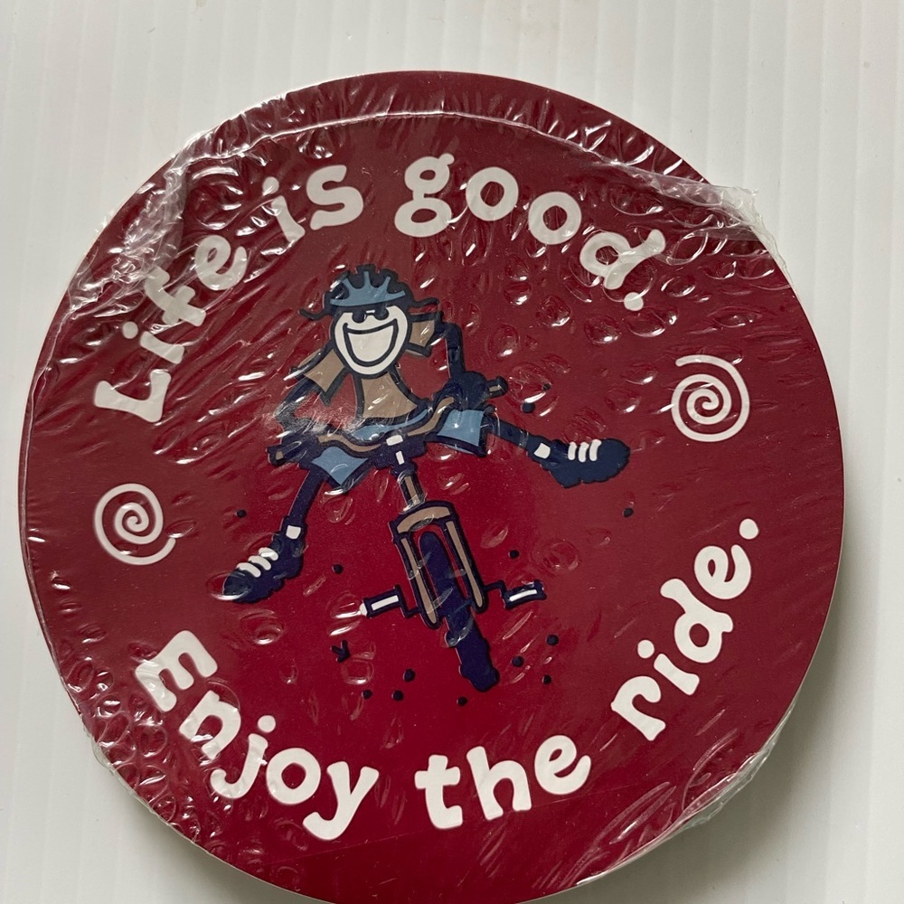 Life Is Good Pack Of 25 Stickers New.